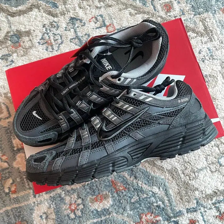 [BUNJANG] Nike P-6000 Suede Anthracite Chrome Sneakers (New, Size 270) / 나이키 P-6000 스웨이드 앤트러사이트 크롬 (새제품,270)