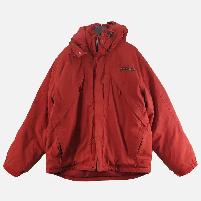 [BUNJANG] Tommy Hilfiger Red Padded Jacket Men&