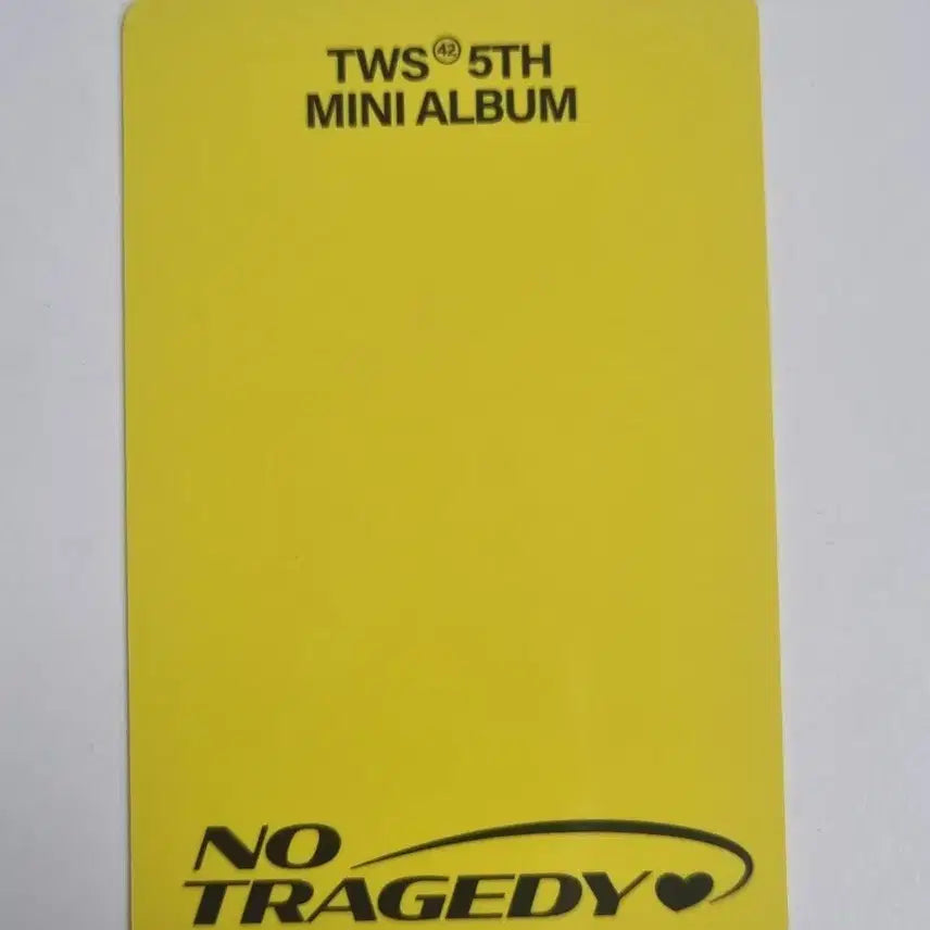 [BUNJANG] TWS NO TRAGEDY Youngjae Album Photocard / 투어스NO TRAGEDY 영재 앨범 포토카드 TWS 5집