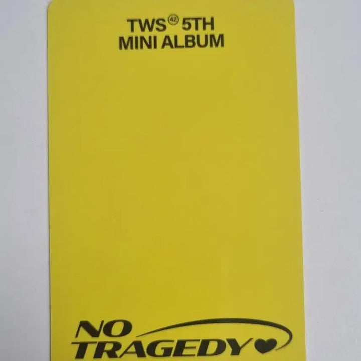 [BUNJANG] TWS NO TRAGEDY Youngjae Album Photocard / 투어스NO TRAGEDY 영재 앨범 포토카드 TWS 5집