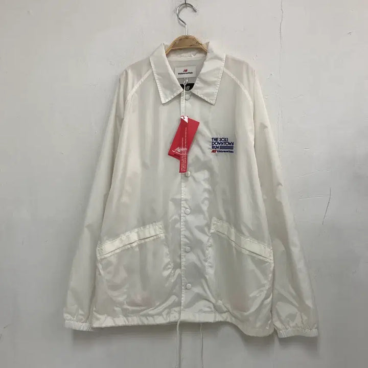 [BUNJANG] New Balance x Thisisneverthat Coach Jacket White / 뉴발란스 디스이즈네버댓 코치 자켓 화이트 새상품
