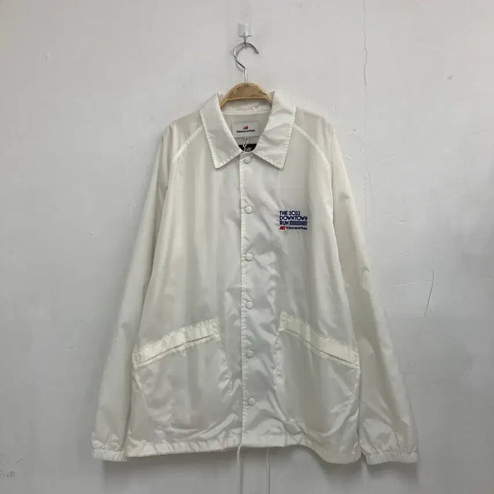 [BUNJANG] New Balance x Thisisneverthat Coach Jacket White / 뉴발란스 디스이즈네버댓 코치 자켓 화이트 새상품