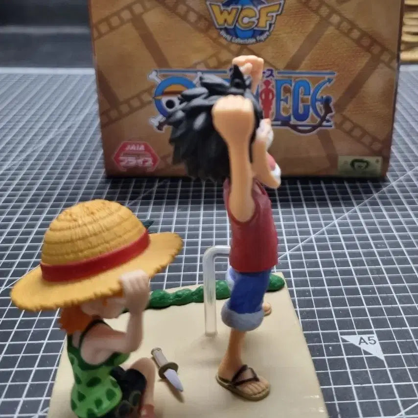 [BUNJANG] One Piece Luffy Nami World Collectable Figure / 원피스 루피 나미 월콜ㅍ규어