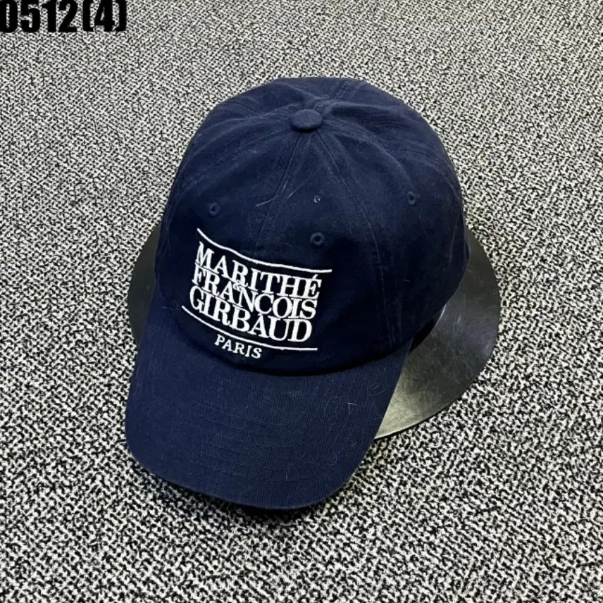 [BUNJANG] Marithe Francois Girbaud Ball Cap Navy / 마리떼 프랑소와 저버 볼캡 네이비 | 0512