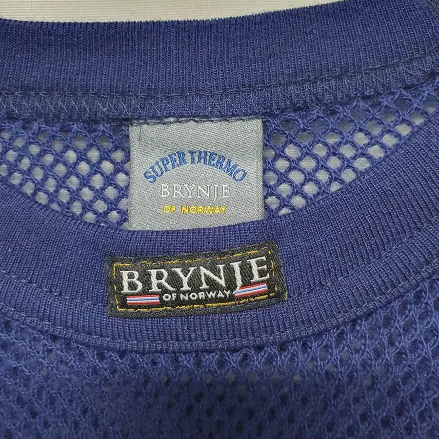 [BUNJANG] BRYNJE Mesh Long Sleeve T-Shirt Navy / BRYNJE 브린제 메쉬 긴팔 티셔츠 네이비
