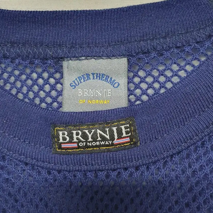[BUNJANG] BRYNJE Mesh Long Sleeve T-Shirt Navy / BRYNJE 브린제 메쉬 긴팔 티셔츠 네이비