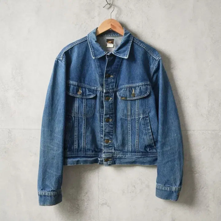 [BUNJANG] 1980s Lee Denim Trucker Jacket Made in USA (Size 46 REG) / 80S LEE 리라이더 청자켓 M0419