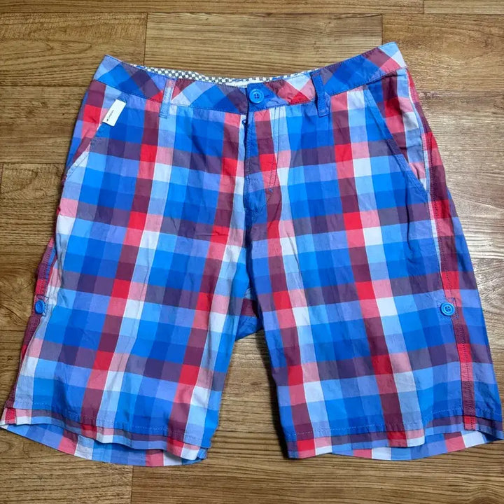 [BUNJANG] Adidas Originals Checkered Shorts Size 32 / 아디다스 오리지널스 체크 반바지 32
