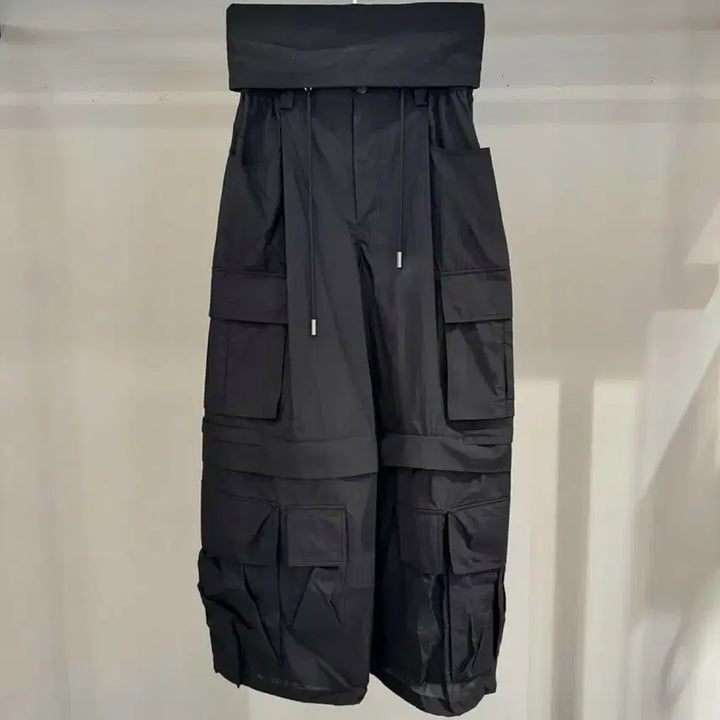 [BUNJANG] Songzio 24SS Meta Detachable Multi-Pocket Pants Black Size 76 / 24SS 송지오 메타 멀티포켓 디테쳐블 팬츠 76사이즈