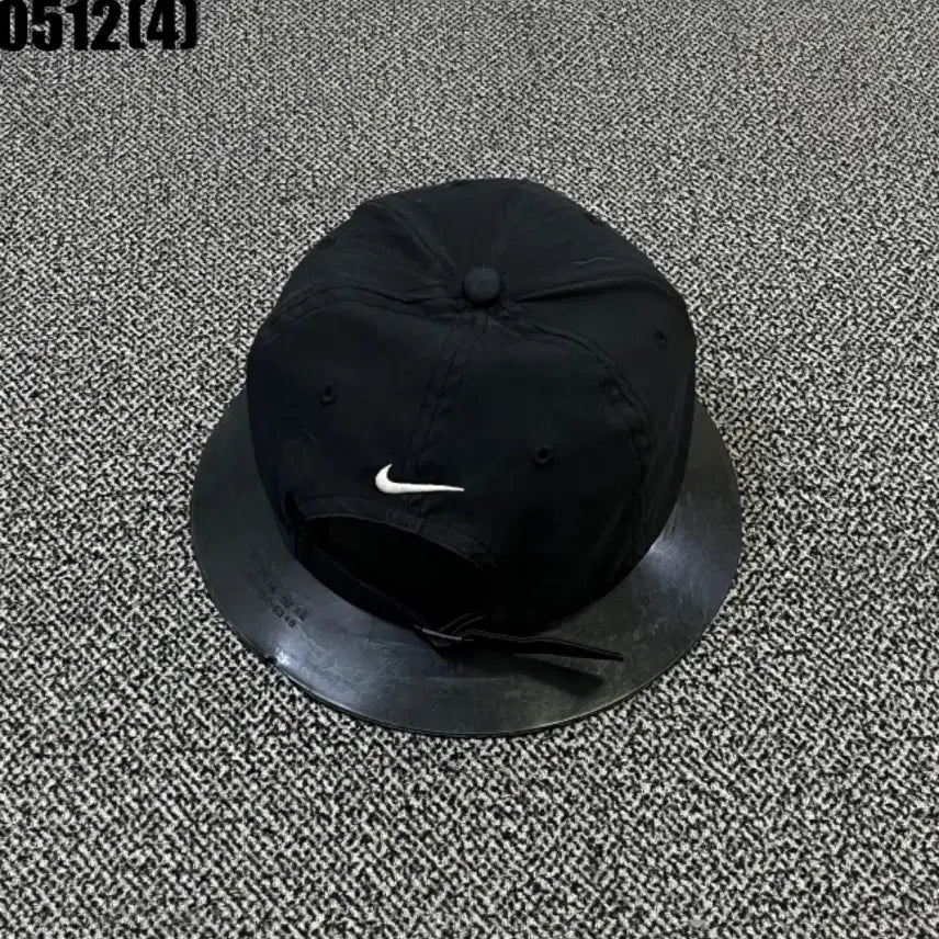 [BUNJANG] Nike Swoosh Black Ball Cap / 나이키 스우시 블랙 볼캡 모자 | 0512