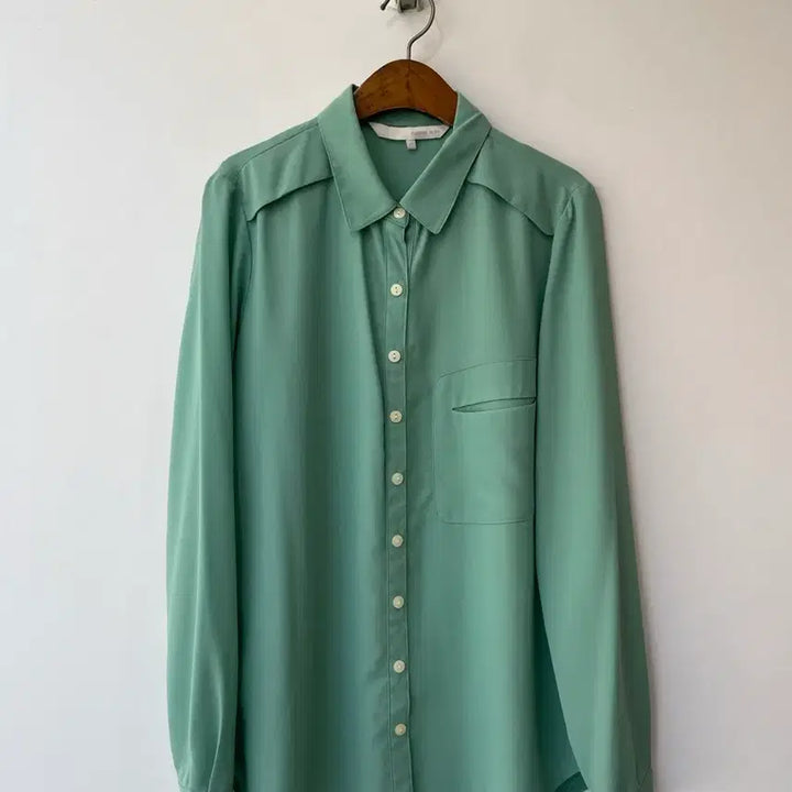 [BUNJANG] BONNIE ALEX Mint Shirt Size 66 / BONNIE ALEX 민트색 셔츠 66