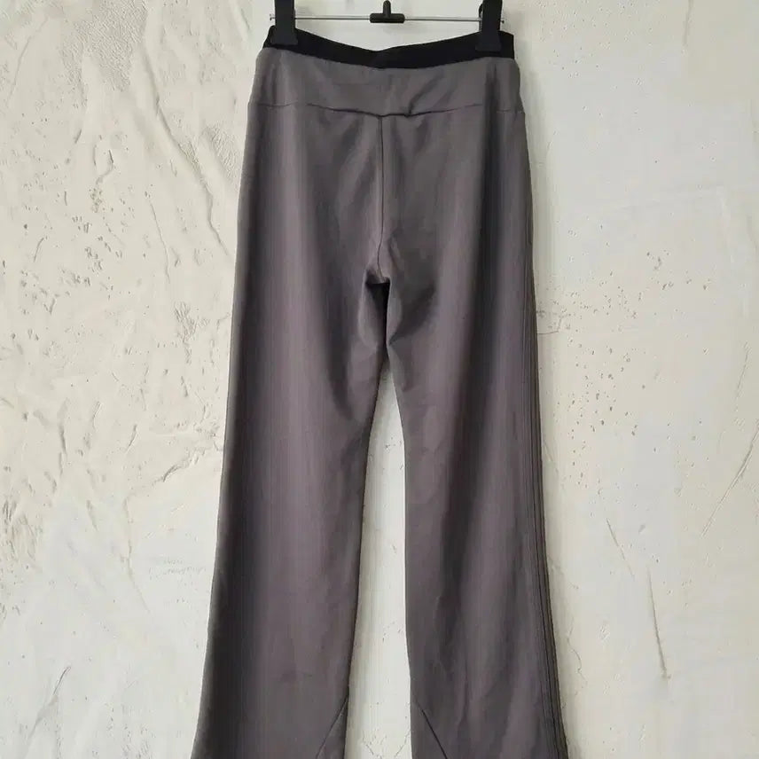 [BUNJANG] Adidas Climalite Grey Wide/Bootcut Training Pants / 아디다스 클라이마라이트 그레이 와이드/부츠컷 트레이닝 팬츠(Adidas