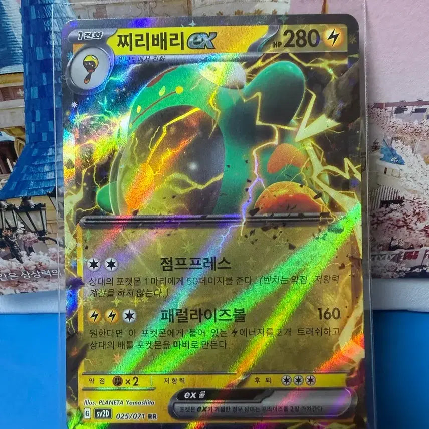 [BUNJANG] Pokemon Card Zapdos RR / 포켓몬카드 찌리배리 RR