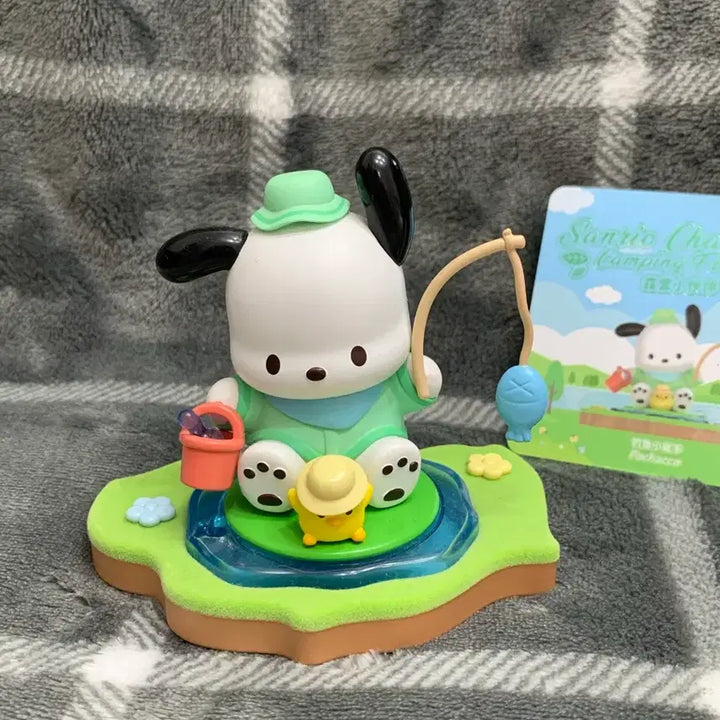 [BUNJANG] ToptToy Pochacco Camping Friends Figure / 탑토이 산리오 포차코 캠핑 프렌즈 피규어