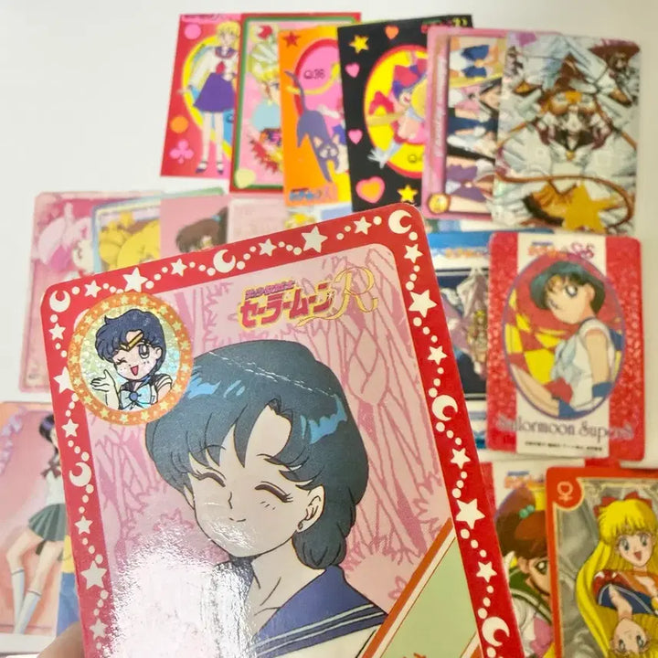 [BUNJANG] Vintage Sailor Moon Card Collection Bundle Set / 일괄 세일러문 카드 컬렉션 고전