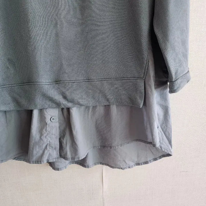 [BUNJANG] Layered Style 7-Sleeve T-Shirt / 레이어드 스타일 7부 소매 티셔츠