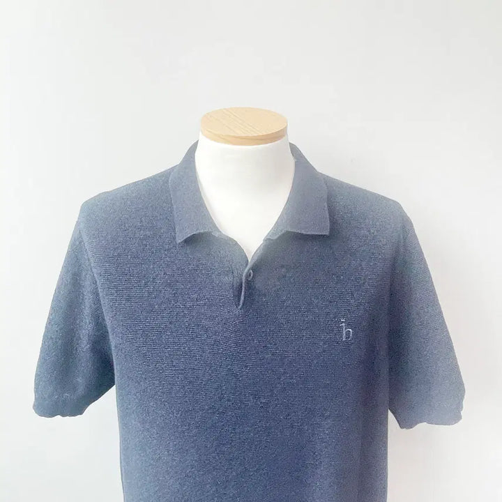 [BUNJANG] Hazzys Navy Casual T-Shirt Size 100 / 헤지스 캐주얼반팔 100추천 진스센스