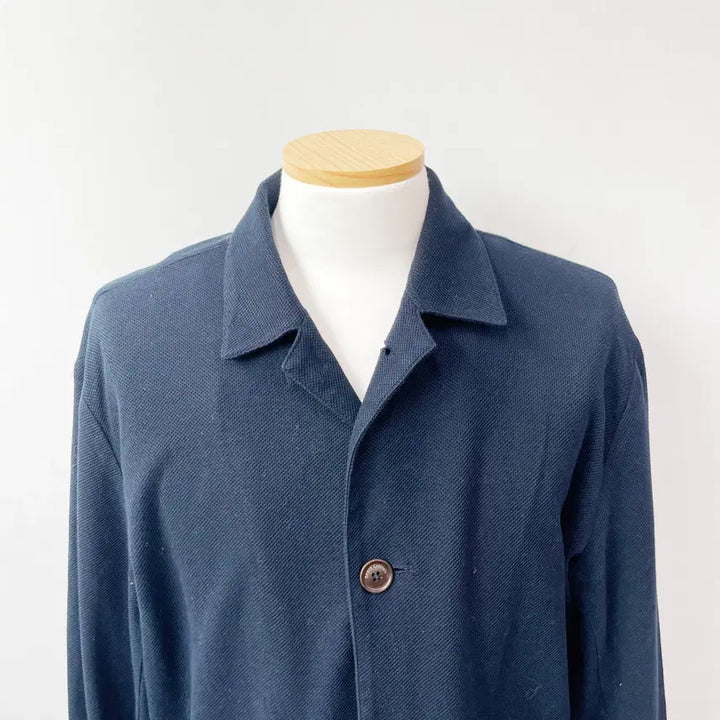 [BUNJANG] Henry Cotton 2022 Navy Jersey Jacket Size 100 / 헨리코튼 2022 네이비 져지자켓 100 진스센스