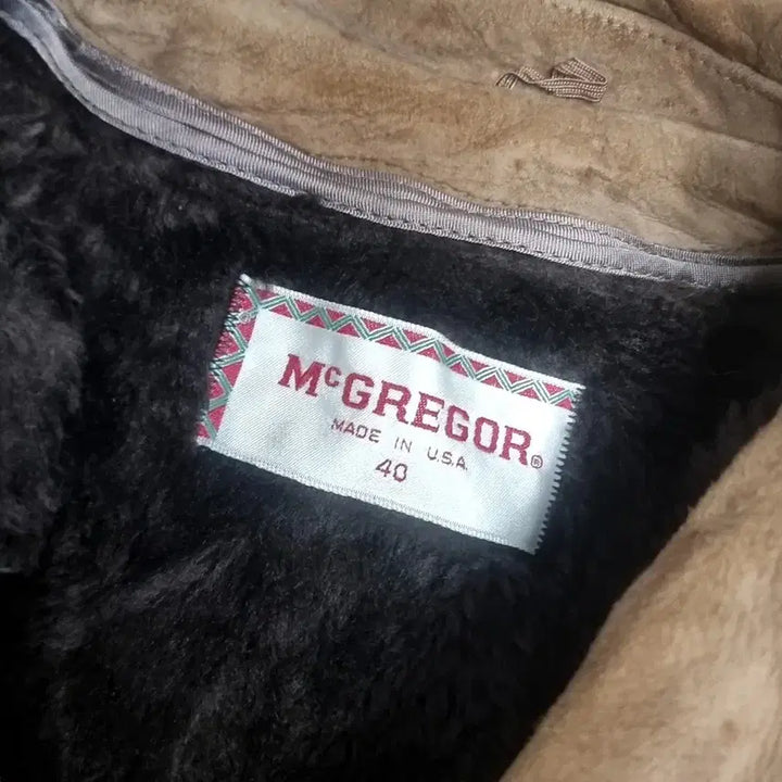 [BUNJANG] McGregor 1970s Suede Jacket Brown Size 40 / 70년대 미제 usa  맥그리거 스웨이드 브라운 자켓(40)