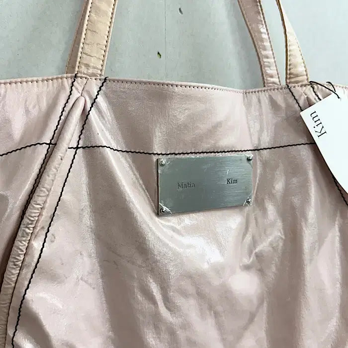 [BUNJANG] Matin Kim Big Coating Tote Bag / 새상품 마뗑킴 빅 코팅 토트백