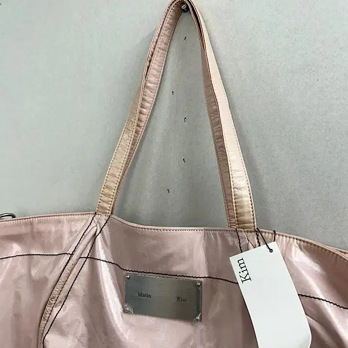 [BUNJANG] Matin Kim Big Coating Tote Bag / 새상품 마뗑킴 빅 코팅 토트백