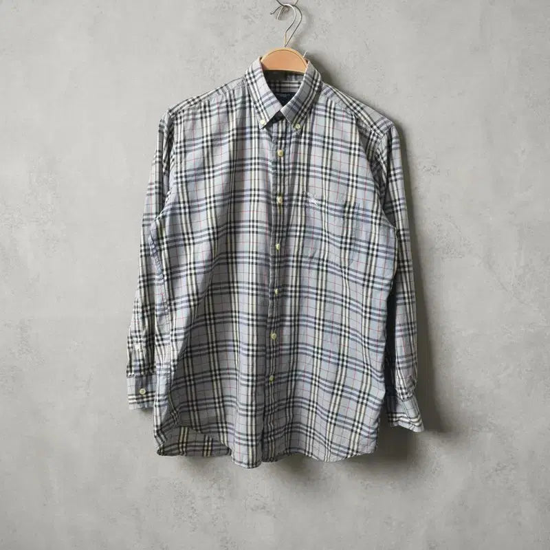 [BUNJANG] Burberry 90s Nova Check Shirt M / 90S 버버리 노바체크 셔츠 M M0390