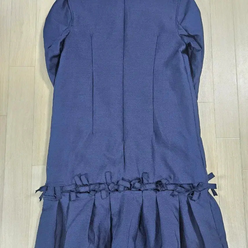 [BUNJANG] MINE Navy Frill Dress / [MINE] 한섬 마인 네이비 프릴 원피스 82