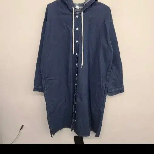 [BUNJANG] Hooded Denim Dress Size 77 / 후드 데님 원피스 청원피스 77