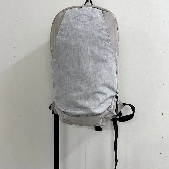 [BUNJANG] Mischief Rhombus Backpack Pink Grey / 미스치프 롬버스 백팩 핑크 그레이