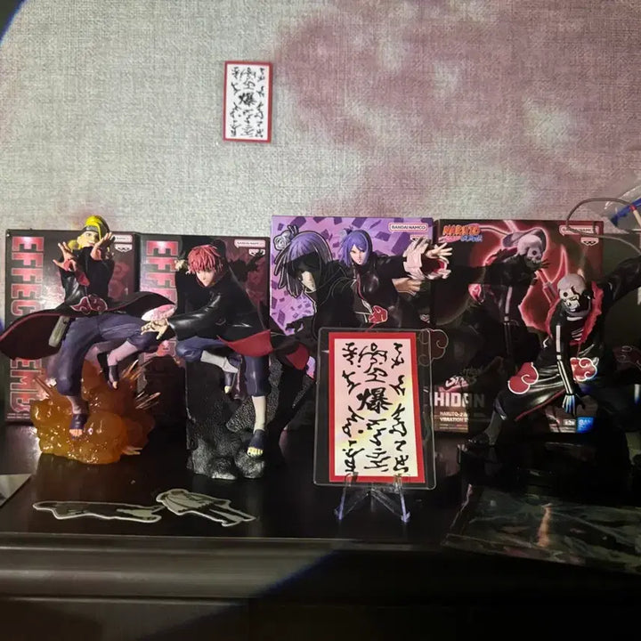 [BUNJANG] Bandai Naruto Akatsuki Conan, Hidan, Deidara, Sasori Figure Set / 나루토 아카츠키 히단 데이다라 사소리 피규어