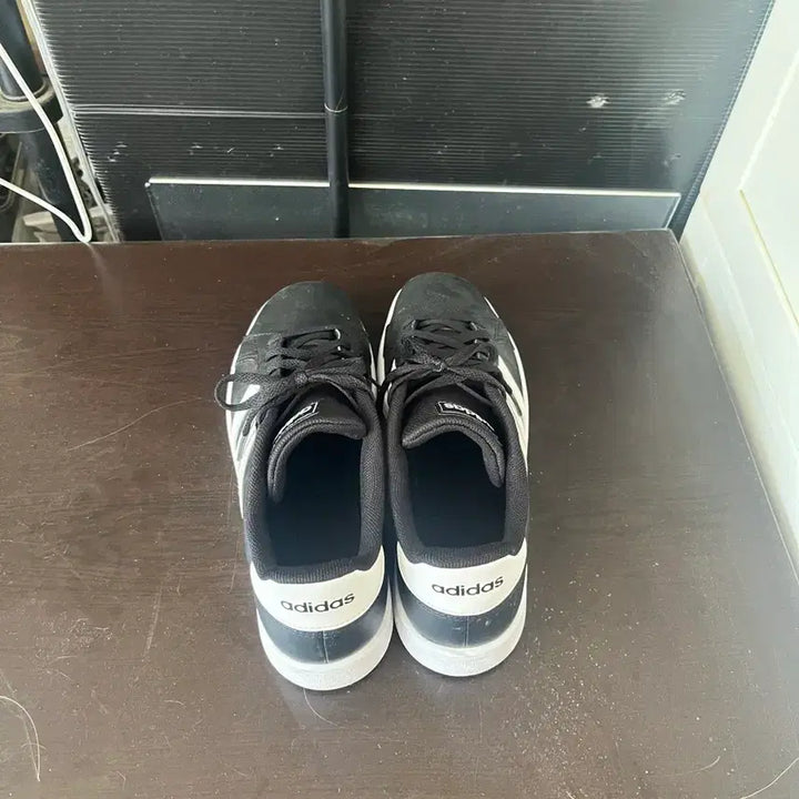 [BUNJANG] Adidas Grand Court Black Sneakers / 아디다스 그랜드코트 블랙 스니커즈