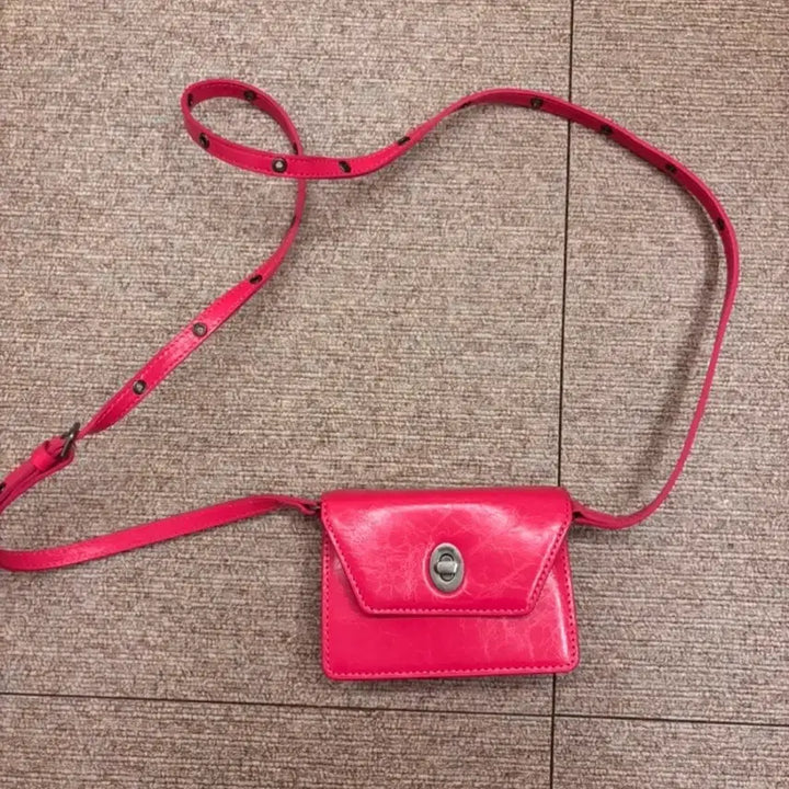 [BUNJANG] Kishining Card Bag Pink / 키시닝 카드백 핑크