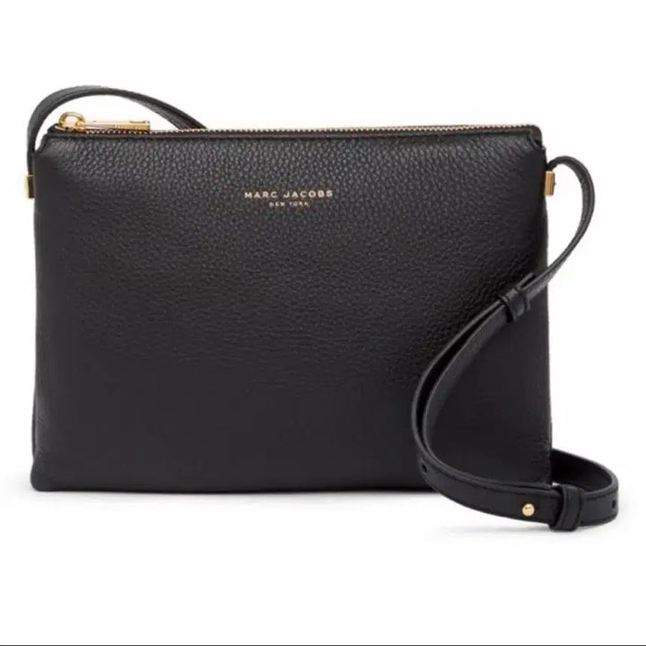 [BUNJANG] Marc Jacobs Black Calfskin Crossbody Bag / 마크제이콥스 블랙 소가죽 크로스백