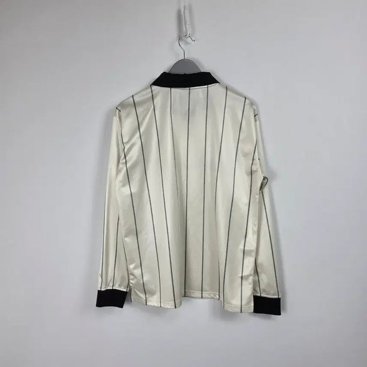 [BUNJANG] WECANDERS Ivory Black Stripe Long Sleeve Jersey T-Shirt Men&