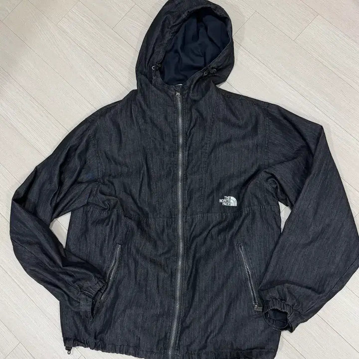 [BUNJANG] The North Face Denim Hoodie L / 노스페이스 데님 후드 L
