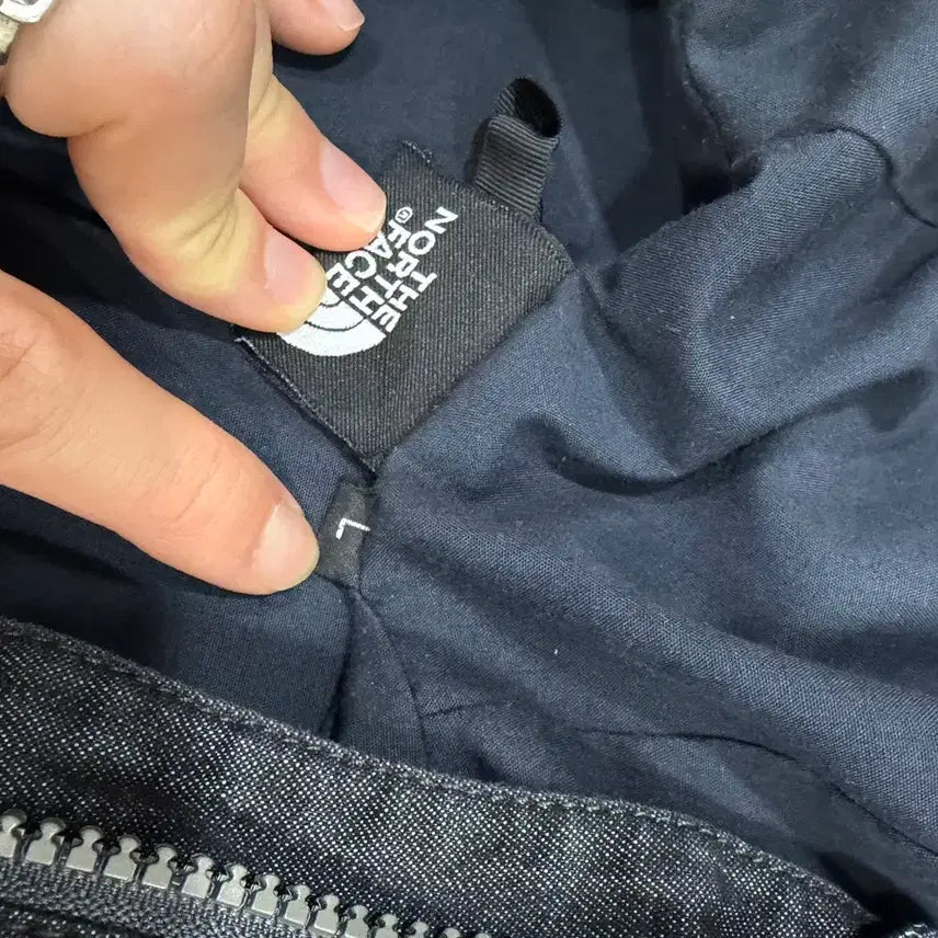 [BUNJANG] The North Face Denim Hoodie L / 노스페이스 데님 후드 L