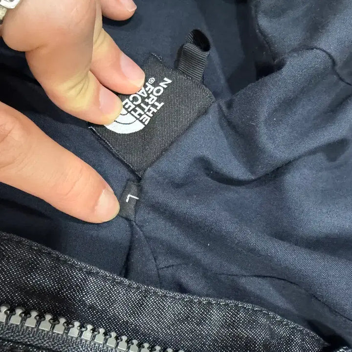 [BUNJANG] The North Face Denim Hoodie L / 노스페이스 데님 후드 L