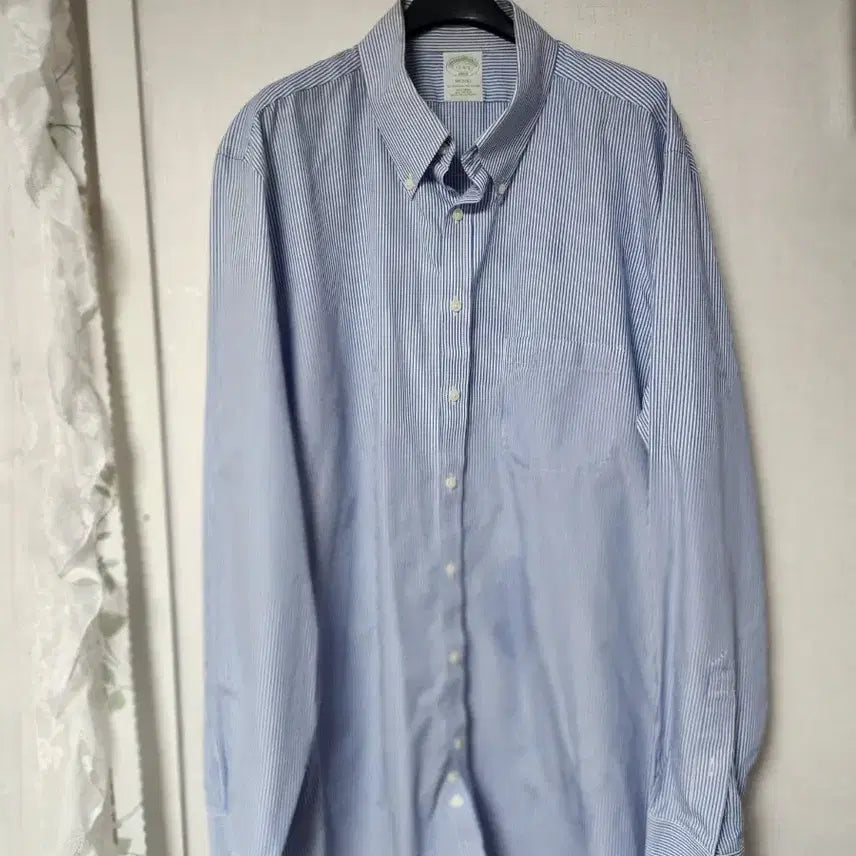 [BUNJANG] Brooks Brothers Striped Shirt / 브룩스 브라더스 스트라이프 셔츠