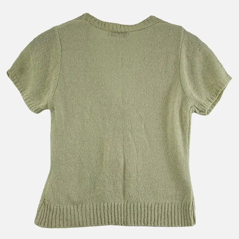[BUNJANG] Light Green Cardigan FREE / 라이트 그린 여자 가디건 FREE M9653