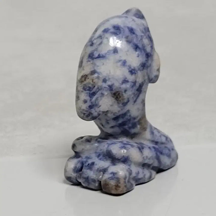 [BUNJANG] Sodalite Dolphin Carving Ornament / 소달라이트 돌고래 조각 노리개
