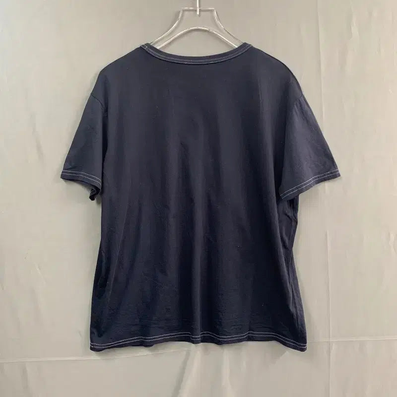 [BUNJANG] Sandro Logo Printing Oversized Short Sleeve T-Shirt / 2 SANDRO 산드로 로고 프린팅 오버핏 반팔티