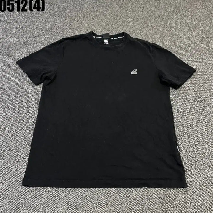 [BUNJANG] Kangol Black Short Sleeve T-Shirt XL / 캉골 블랙 반팔 티셔츠 XL | 0512