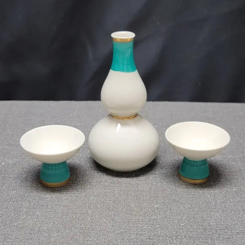 [BUNJANG] Japanese White Porcelain Horihō and Cup / 일본 백자 호리호 잔