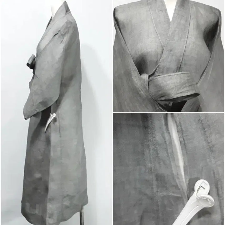 [BUNJANG] Korean Traditional Monk Vest 100% Ramie / 승복 /국산모시100%/계량두루마기 /170에 100/기장115