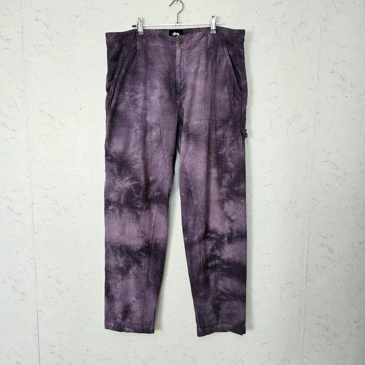 [BUNJANG] Stussy Seersucker Work Pants (Size 34) / 스투시 시어서커 워크팬츠 34