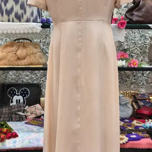 [BUNJANG] ALPHA AIM Long Dress / ALPHA AIM 얌전한 롱원피스 (55 66)