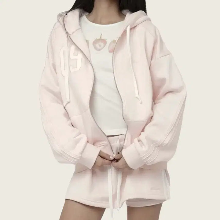 [BUNJANG] Glecier 09 Numbering Skirt Basic Logo Low Rise Skirt Pink / 클리시어 09 넘버링 스커트 베이직 로고 로우 라이즈 스커트 핑크