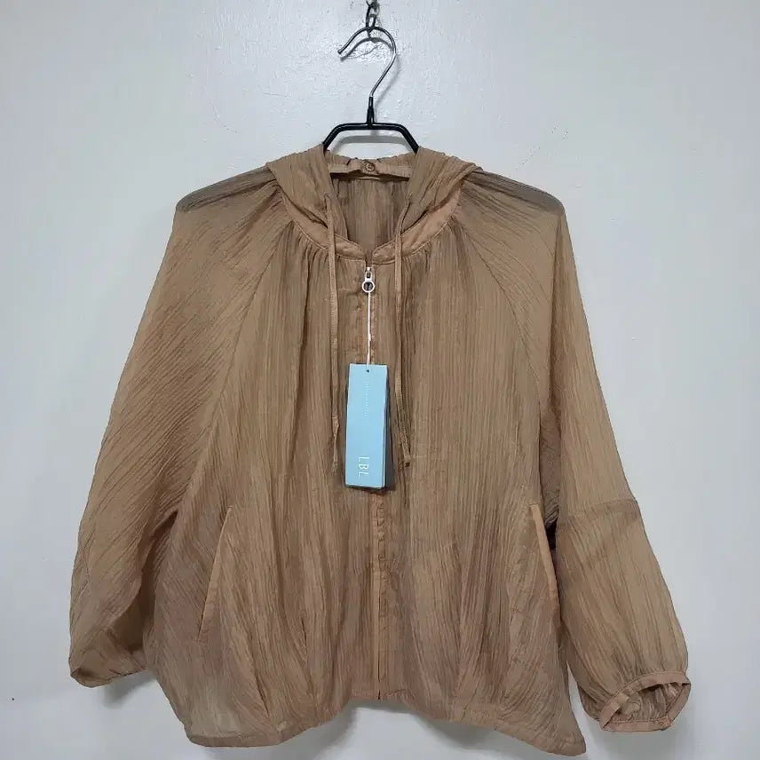 [BUNJANG] LBL Thin Hoodie Brown / LBL 얇은 후드 집업 브라운.260511