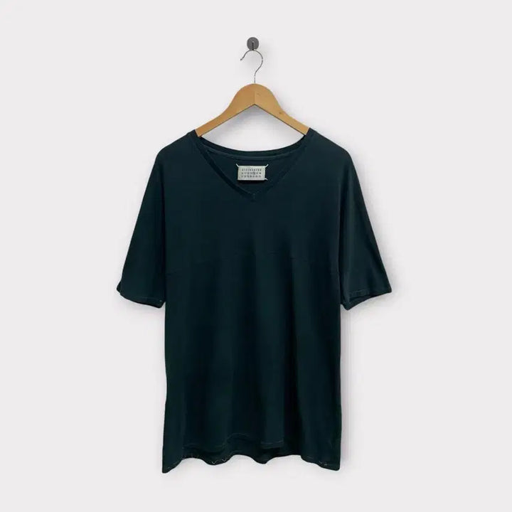 [BUNJANG] Maison Margiela V-Neck T-Shirt L Free Size / 메종마르지엘라 브이넥 티셔츠 L free