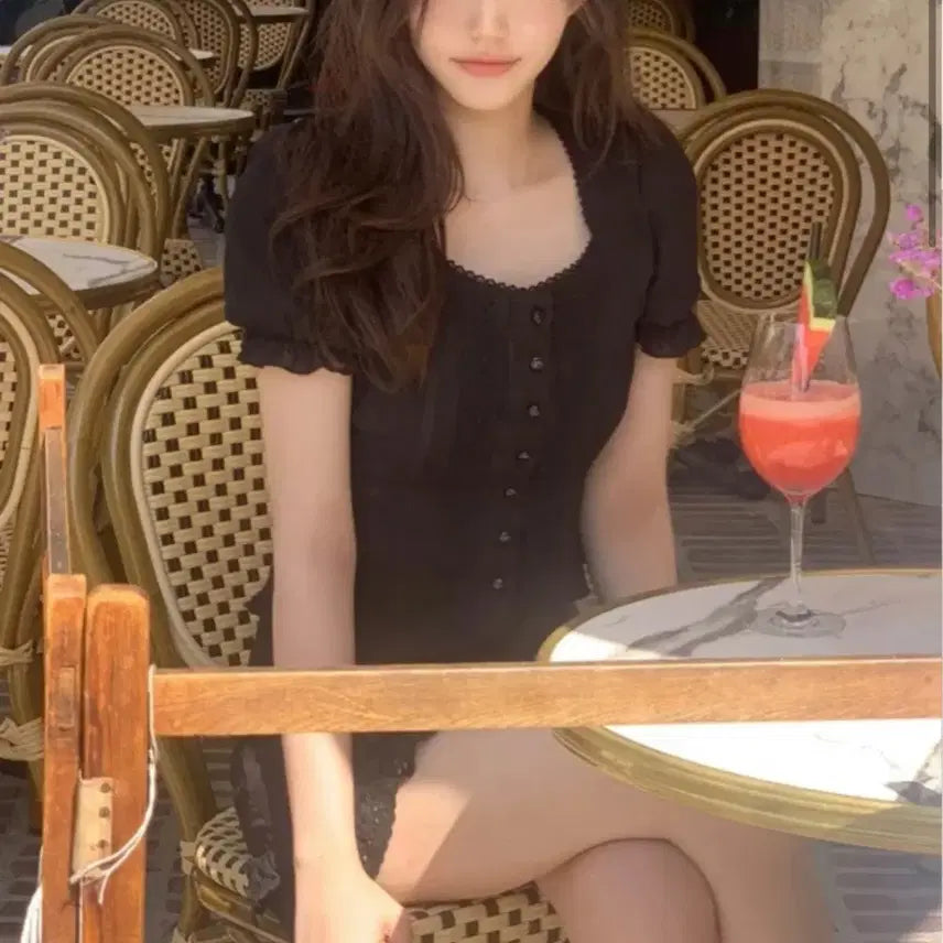 [BUNJANG] JENNIO Short Sleeve Blouse / 제니오 반팔 블라우스